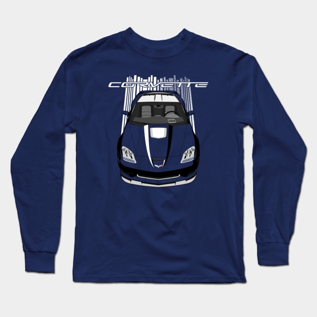 Corvette C6 ZR1 - Bright Transparent/Multi Color Long Sleeve T-Shirt by V8social